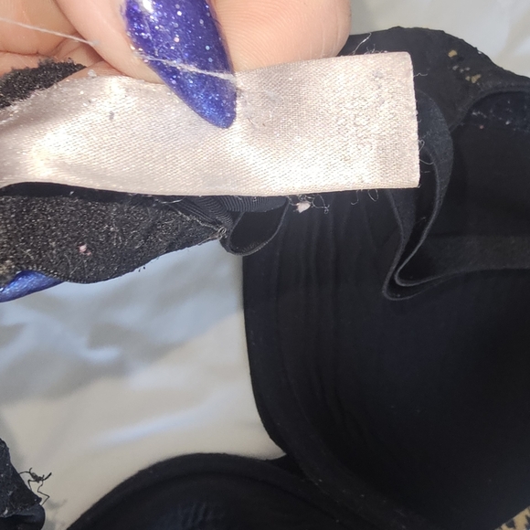 Victoria’s Secret Leopard & Lace Balconet Bra 36D Vintage - Picture 3 of 5